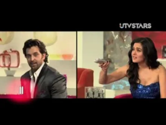 Up Close and Personal ... : Preity Zinta CONTROLS Hrithik Roshan! - UTVSTA