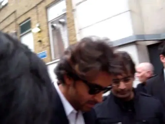 Hrithik Roshan outside Madame Tussauds - Part 1