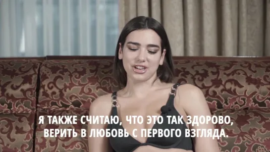 Dua Lipa - Interview for VK