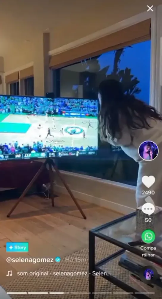 Selena via Tiktok