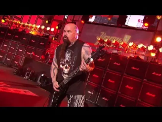 SlaYeR - Hate Worldwide live at Jimmy Kimmel's show 2010 гот бля1