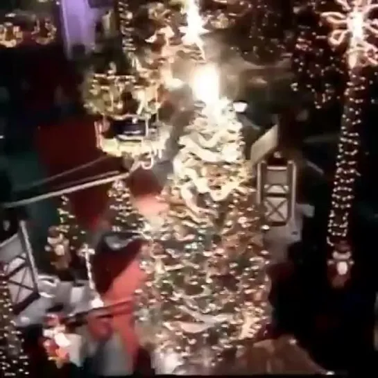 remember when beyoncé destroyed the christmas tree