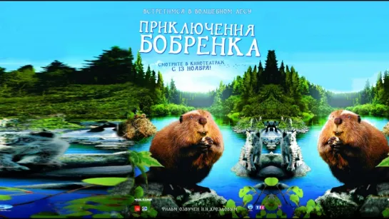 Приключения бобрёнка / Mèche Blanche, les aventures du petit castor (2007)