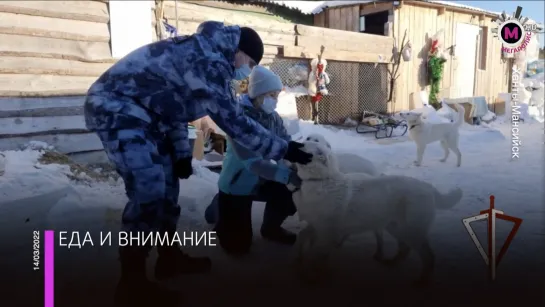 Мегаполис - Росгвардейцы навестили приют - Ханты-Мансийск