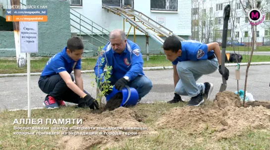 Мегаполис - Аллея памяти - Нижневартовск