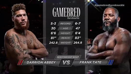 Darion Abbey vs. Frank Tate [05.05.2023 Gamebred Bareknuckle 4]