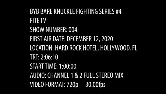 BYB Extreme 4: Bareknuckle at the Rock [12.12.2020 720p ENG]