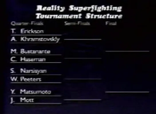 Martial Arts Reality Superfighting (MARS) [22.11.1996]