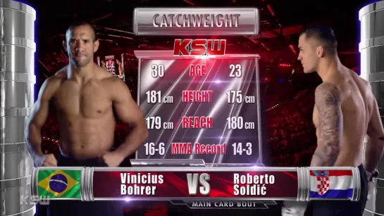 Roberto Soldić vs. Vinicius Bohrer [01.12.2018 KSW 46]