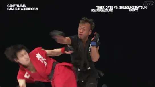 Tiger Date (Indian Royal Martial Arts) vs. Shunsuke Katsuki (Karate) [03.01.2018 Ganryujima 9 Out Enemy]