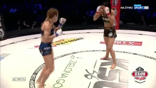 Ariane Lipski vs. Sheila Gaff [KSW 36  01.10.2016]