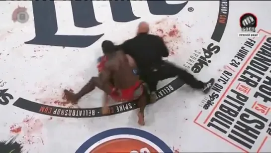 Chidi Njokuani vs Thiago Jambo KO [Bellator 156 17.06.2016]