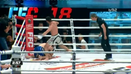 Ностальгия по Прайду) TKO Soccer kick Final Fight Championship 18 (17/04/2015)