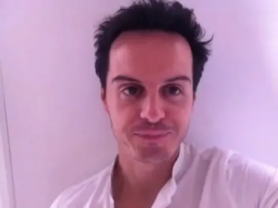 Birthday Message from Andrew Scott, October 21. 2013 (Рус. субтитры)