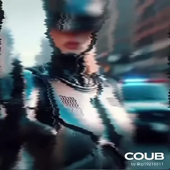 Female RoboCop designed by AI.