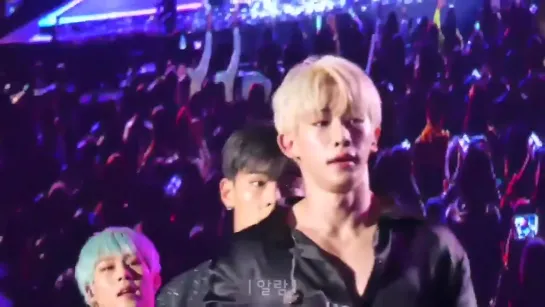 [VK][191011] MONSTA X fancam - Talk (Wonho focus) @ Changwon K-Pop World Festival 2019