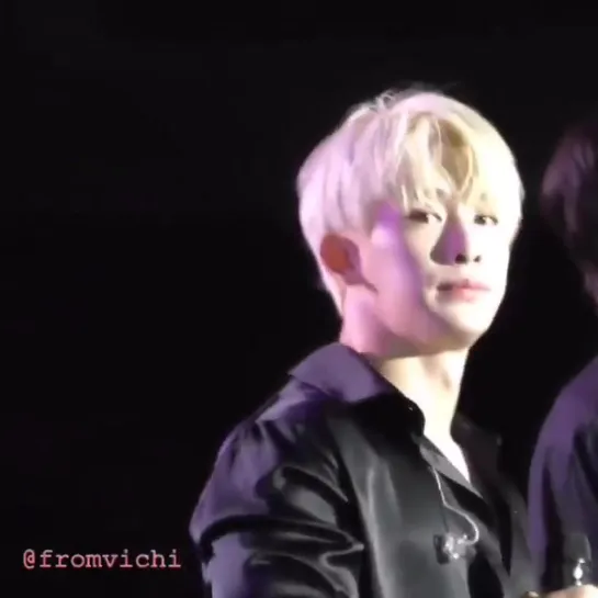 [VK][191011] MONSTA X fancam - Talk (Wonho focus) @ Changwon K-Pop World Festival 2019