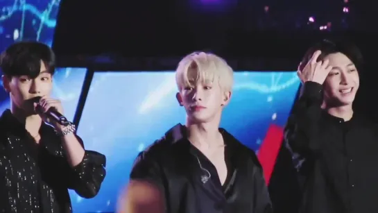 [VK][191011] MONSTA X fancam - Talk (Wonho focus) @ Changwon K-Pop World Festival 2019