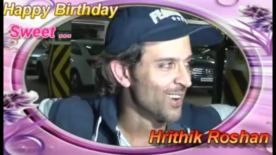 Happy Birthday... Sweet... Hrithik Roshan