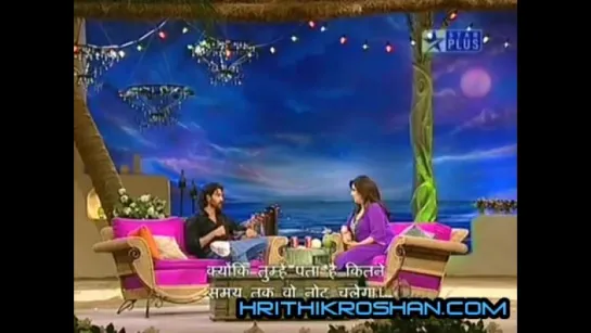 Tere Mere Beech Mein with Hrithik Kangana by www hrithikroshan com