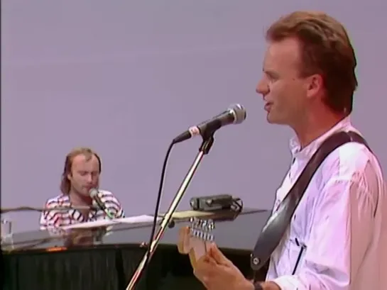 Phil Collins and Sting - Long, Long Way To Go (Live Aid,1985)