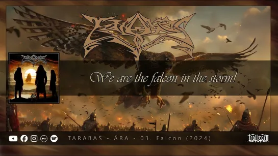 TARABAS - Falcon [Official Lyric Video / Visualizer] 2024