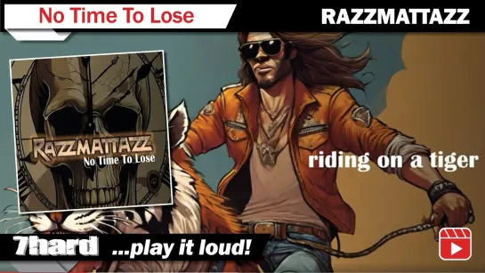 RAZZMATTAZZ - No Time To Lose [Official Lyric Video / Visualizer] 2024