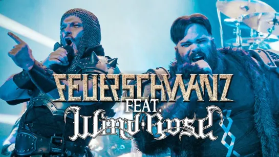 FEUERSCHWANZ feat. Francesco Cavalieri (Wind Rose) - Wardwarf [Official/Unofficial Live Video] 2024