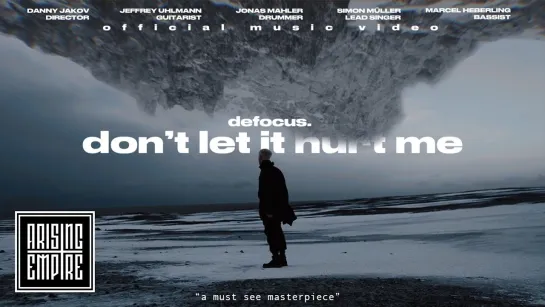 DEFOCUS - dont let it hurt me [Official Videoclip] 2024