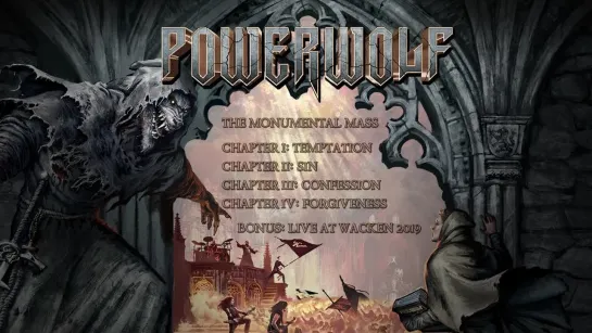 Powerwolf - The monumental mass: A cinematic metal event [Titel Menu] 2022