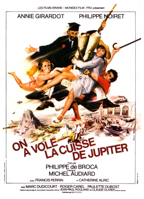 On a volé la cuisse de Jupiter       - 1980 -    /    ( Comédie )