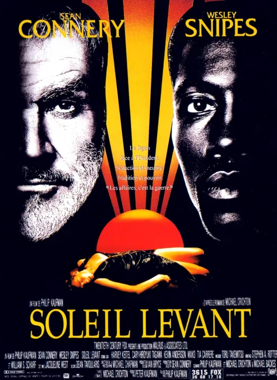 Soleil levant  - 1993 -  /    ( Policier )