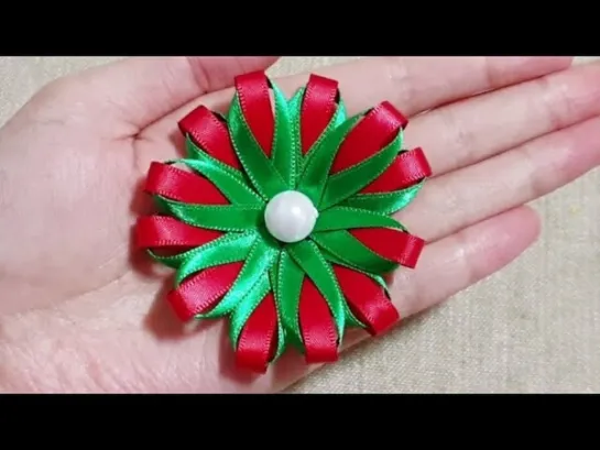 Amazing Ribbon Flower Work - Super Easy Flower Making Ideas - Hand Embroidery Design - Sewing Hacks