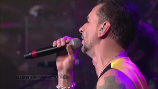 Depeche Mode - Enjoy The Silence (Live on Letterman)