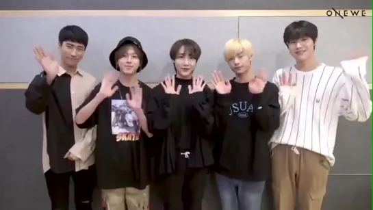 190418 Message from ONEWE for Free Live Event in Japan