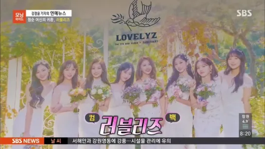 181127 SBS News Around the World - Lovelyz Interview from Showcase