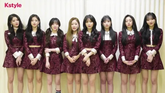 180423 Kstyle Japan - Lovelyz Message