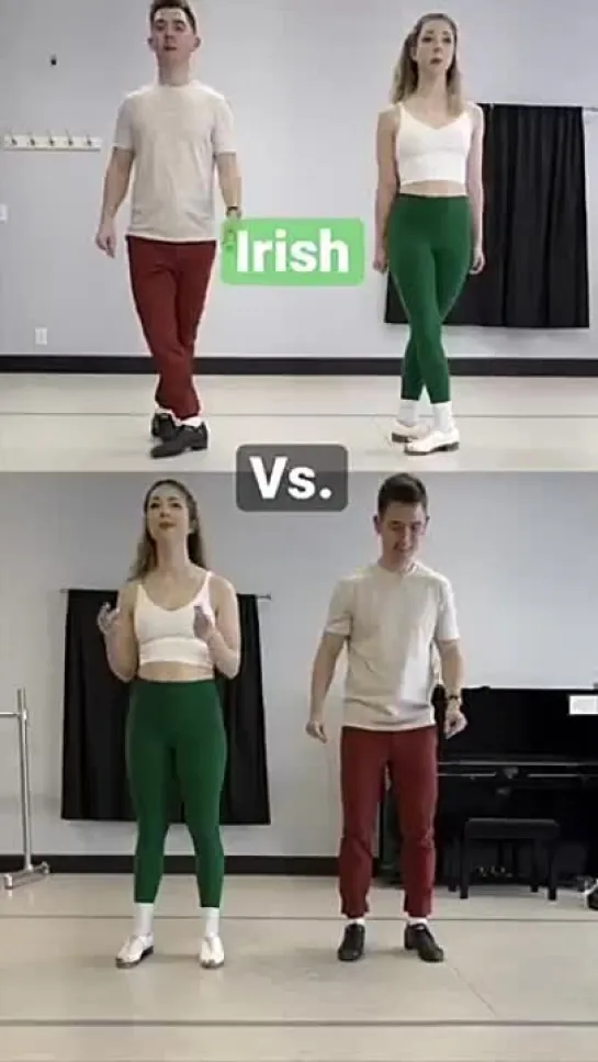 Irish Dance & Tap Dance Video