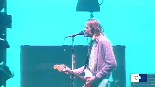 NIRVANA - Come As You Are (cut) (Palasport, Modena, Italy, 21.02.1994) (PRO SHOT)