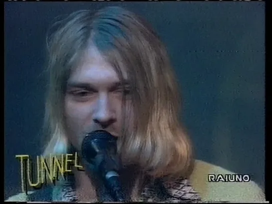 NIRVANA - Dumb (RAI Centro di Produzione TV Studi Nomentano (Tunnel), Rome, Italy, 23.02.1994) (PRO #1c)