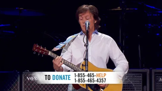 Paul McCartney – The Concert For Sandy Relief (2012)