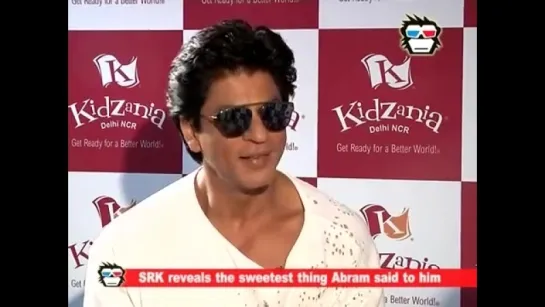 WATCH: SRK REVEALS something awwdorable about AbRam; Check Out What the lilttle one says w