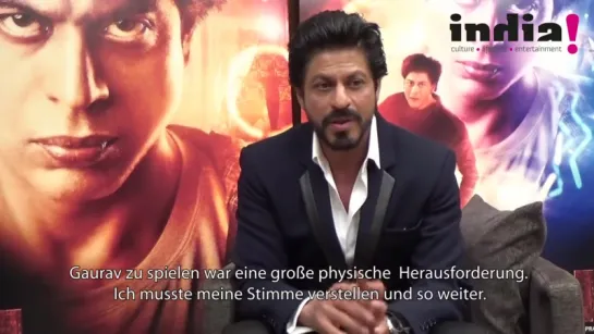 FAN exclusiv Video Interview mit Shah Rukh Khan (Teil 1)