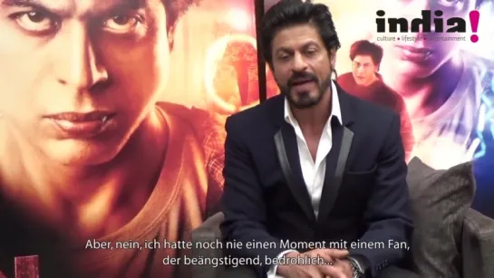 FAN exklusives Interview mit Shah Rukh Khan (Teil 3)