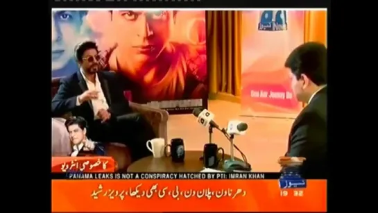 Shahrukh Khan Interview With Hamid Mir | FAN Movie Promotion - Geo News