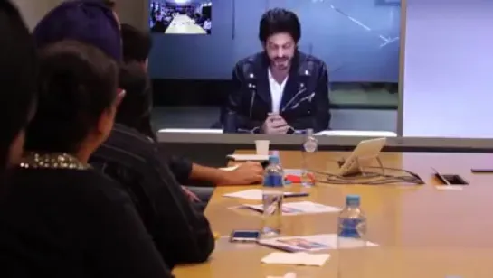 Shah Rukh Khan at MBF World Video Conference