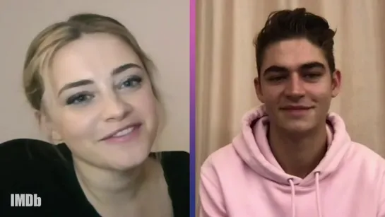 Hero Fiennes Tiffin and Josephine Langford Ask Each Other