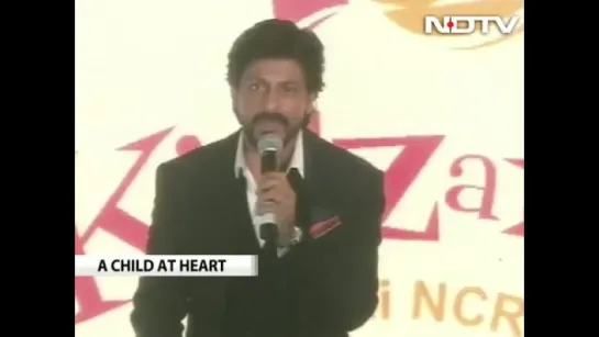 Shah Rukh has some advice for children