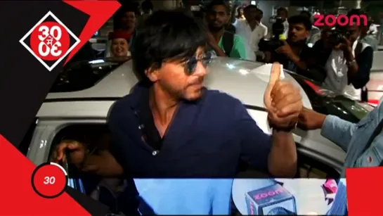 Shah Rukh Khan spotted at Mumbai airport | Bollywood News | #TMT