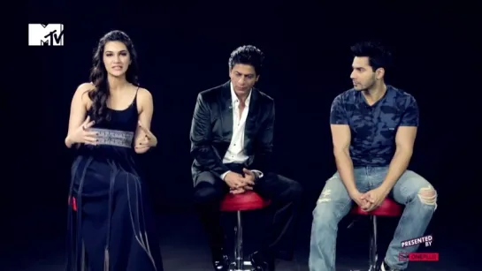 Dilwale get candid on OnePlus MTV Insider: Shahrukh Khan, Varun Dhawan and Kriti Sanon!